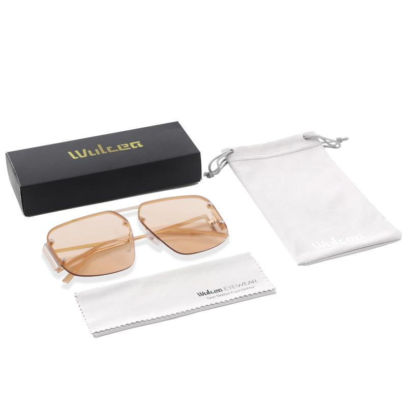 Womens Trendy Aviator Sunglasses
